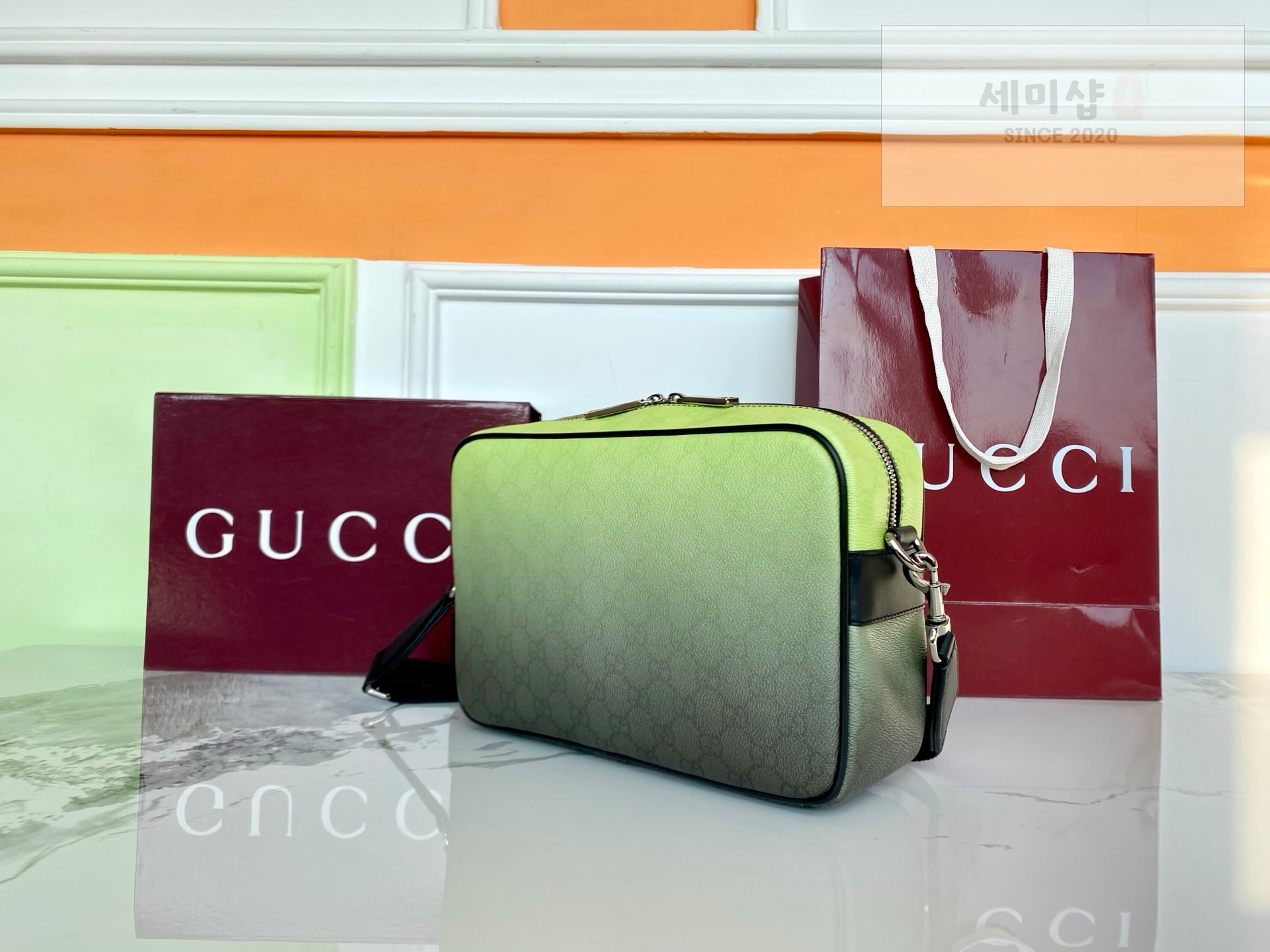 Gucci 구찌 크로마 미디움 크로스백 모노그램 캔버스 Bag 3번 이미지