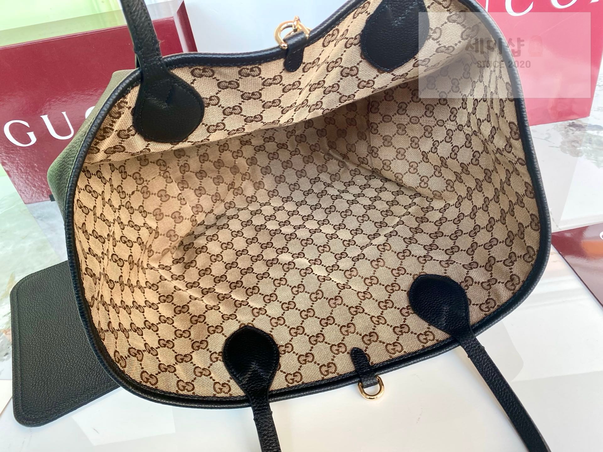Gucci 구찌 토티시마 라지 리버서블 토트백 레플리카 6번 이미지 - Bag | 세미샵 레플리카 사이트