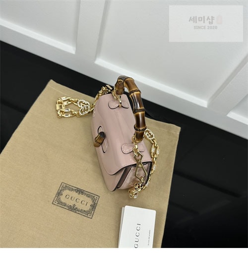 Gucci 구찌 1947 뱀부 미니 탑 핸들백 Bag 5번 이미지