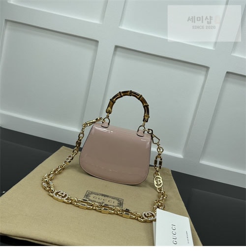 Gucci 구찌 1947 뱀부 미니 탑 핸들백 Bag 7번 이미지