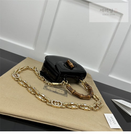 Gucci 구찌 1947 뱀부 미니 탑 핸들백 Bag 6번 이미지