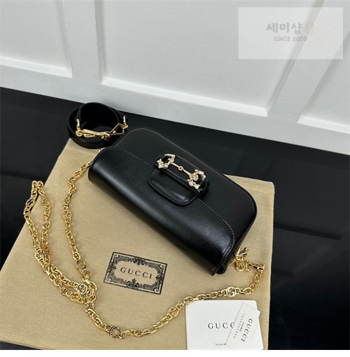 Gucci 구찌 1955 홀스빗 메탈 스몰 숄더백 Bag 4번 이미지