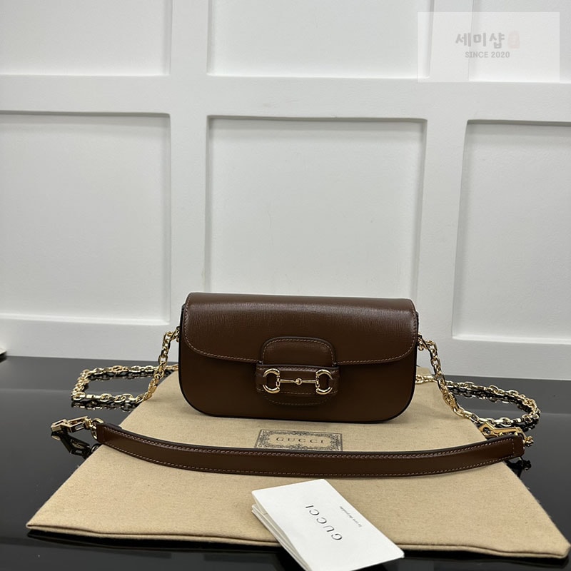 Gucci 구찌 1955 홀스빗 스몰 숄더백 Bag 2번 이미지