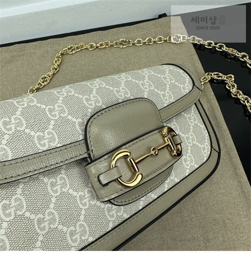 Gucci 구찌 GG캔버스 1955 홀스빗 스몰 숄더백 Bag 7번 이미지