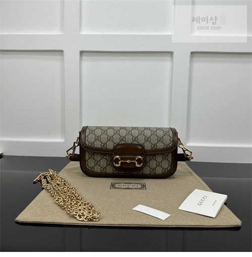 Gucci 구찌 GG캔버스 1955 홀스빗 스몰 숄더백 Bag 2번 이미지