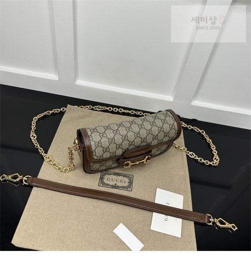 Gucci 구찌 GG캔버스 1955 홀스빗 스몰 숄더백 Bag 7번 이미지