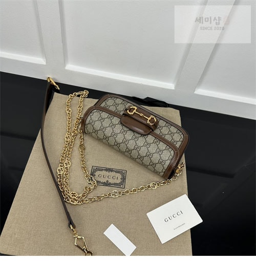 Gucci 구찌 GG캔버스 1955 홀스빗 스몰 숄더백 Bag 8번 이미지
