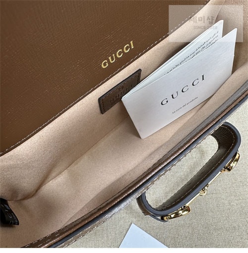 Gucci 구찌 GG캔버스 1955 홀스빗 스몰 숄더백 Bag 5번 이미지