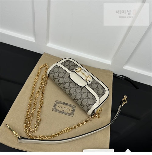 Gucci 구찌 GG캔버스 1955 홀스빗 스몰 숄더백 Bag 8번 이미지