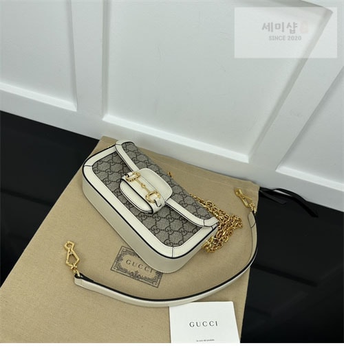 Gucci 구찌 GG캔버스 1955 홀스빗 스몰 숄더백 Bag 6번 이미지
