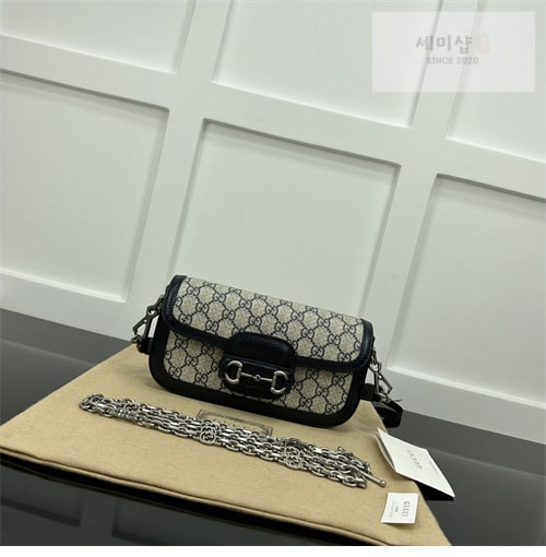 Gucci 구찌 GG캔버스 1955 홀스빗 스몰 숄더백 Bag 6번 이미지
