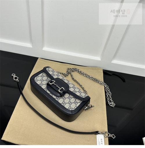 Gucci 구찌 GG캔버스 1955 홀스빗 스몰 숄더백 Bag 3번 이미지