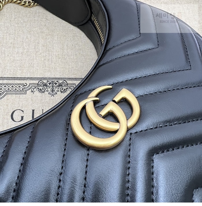 Gucci 구찌 GG 마몬트 하프문 숄더백 699514 Bag 7번 이미지