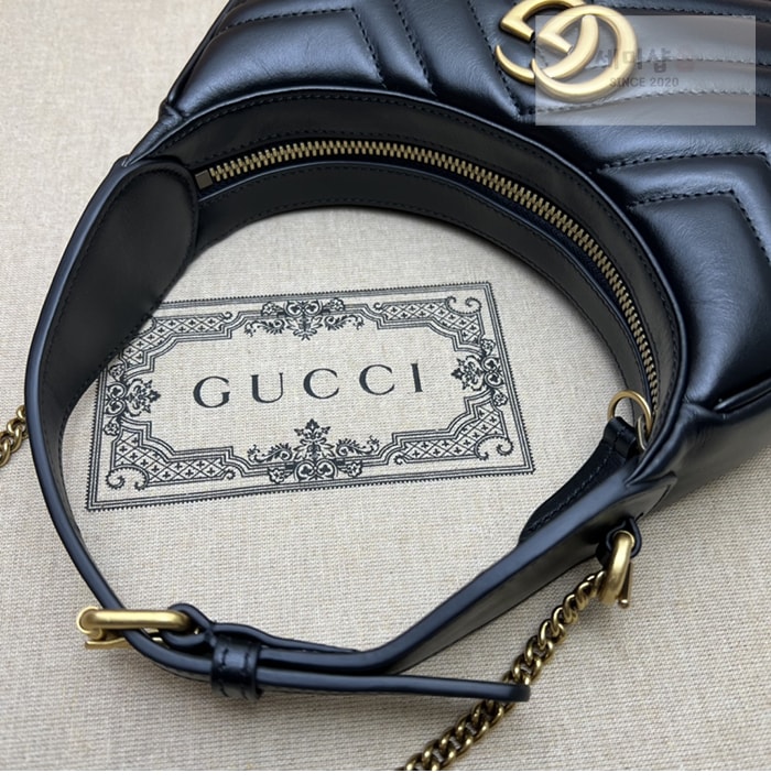 Gucci 구찌 GG 마몬트 하프문 숄더백 699514 Bag 10번 이미지