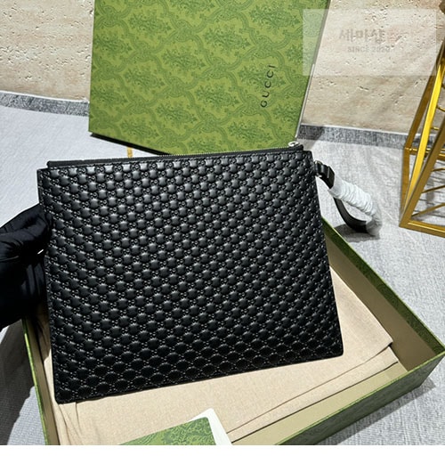 Gucci 구찌 GG 마이크로시마 파우치 클러치백 544477 Bag 8번 이미지