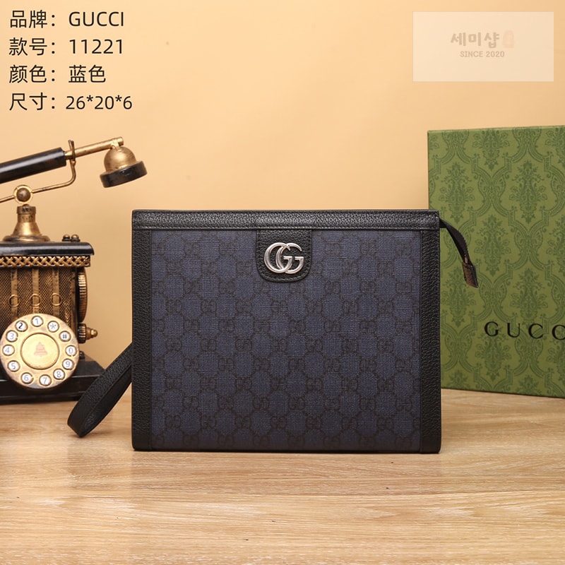 Gucci 구찌 GG 수프림 오피디아 파우치 클러치백 11221 Bag 1번 이미지