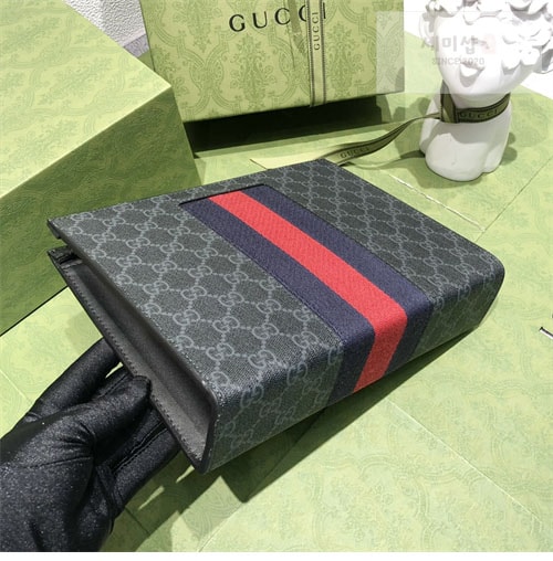 Gucci 구찌 GG 수프림 웹 클러치백 Bag 4번 이미지