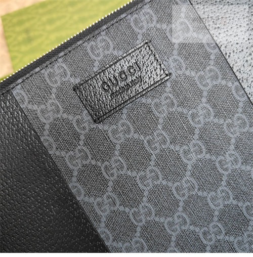 Gucci 구찌 GG 수프림 캔버스 스트랩 파우치 클러치백 795487 Bag 4번 이미지