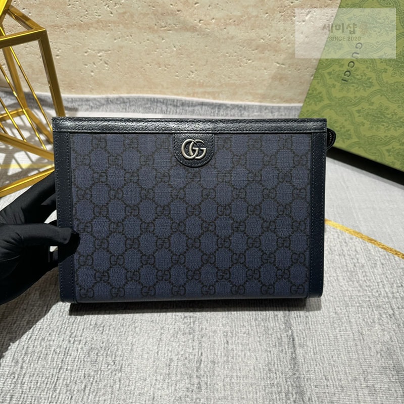 Gucci 구찌 GG 수프림 캔버스 파우치 클러치백 760243 Bag 2번 이미지