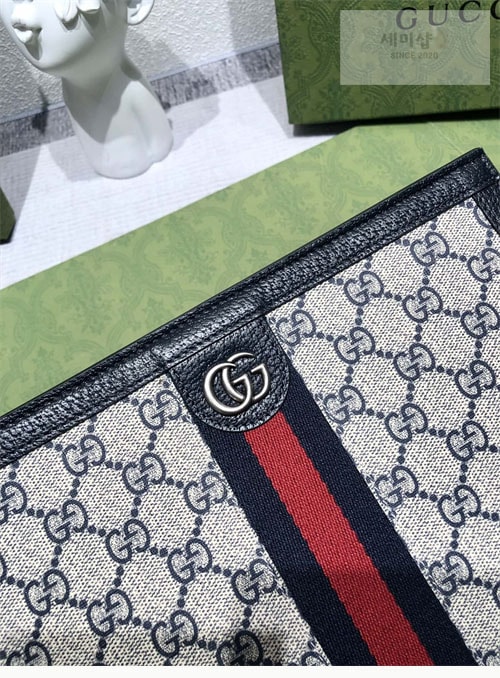Gucci 구찌 GG 수프림 캔버스 파우치 클러치백 760243 Bag 6번 이미지