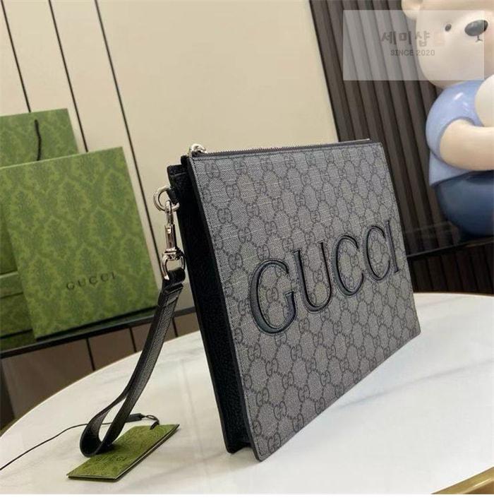Gucci 구찌 GG 수프림 파우치 클러치백 768374 Bag 6번 이미지