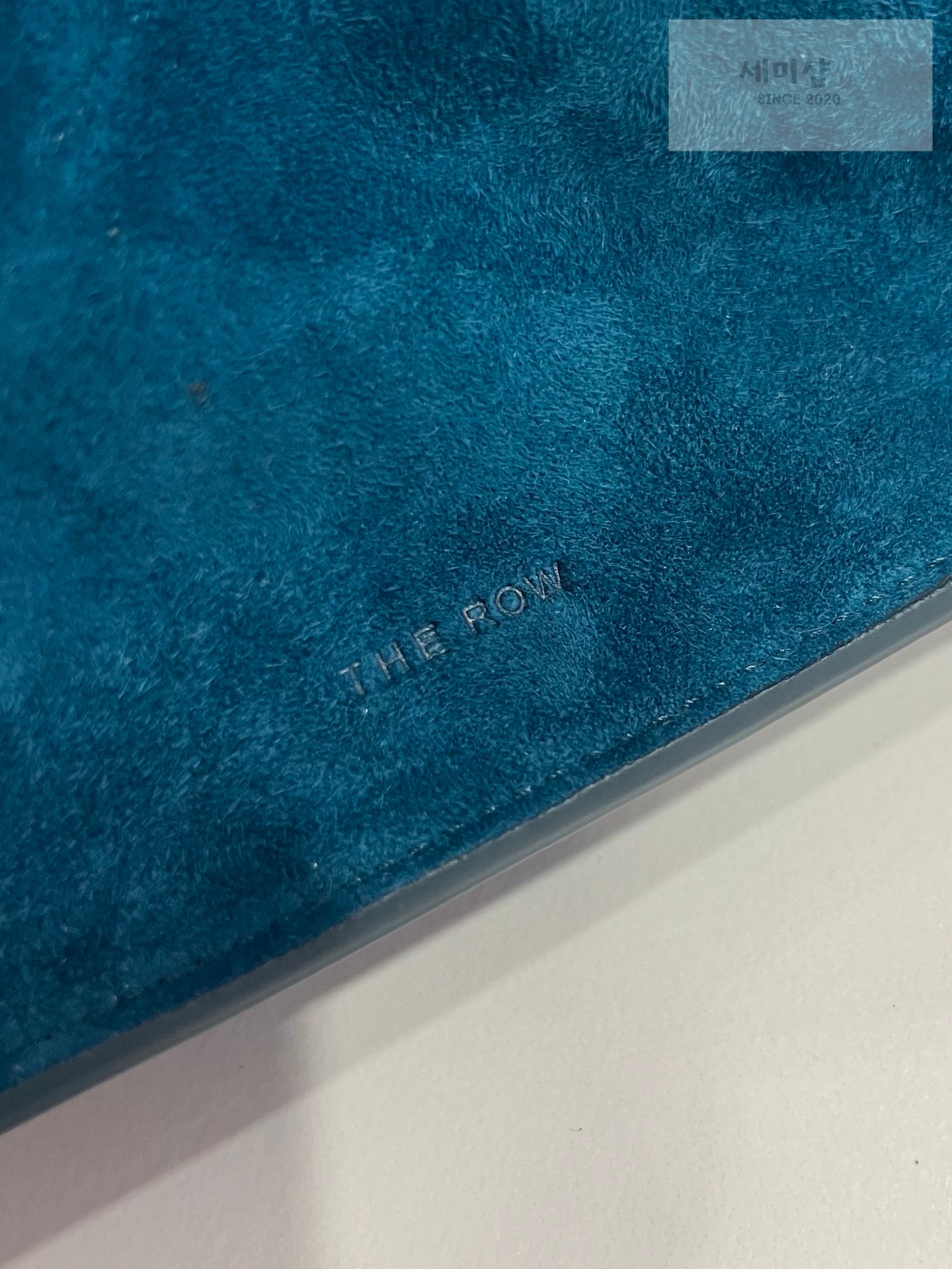 더로우 더로우 마고 12 더스티 블루 스웨이드 Bag 7번 이미지