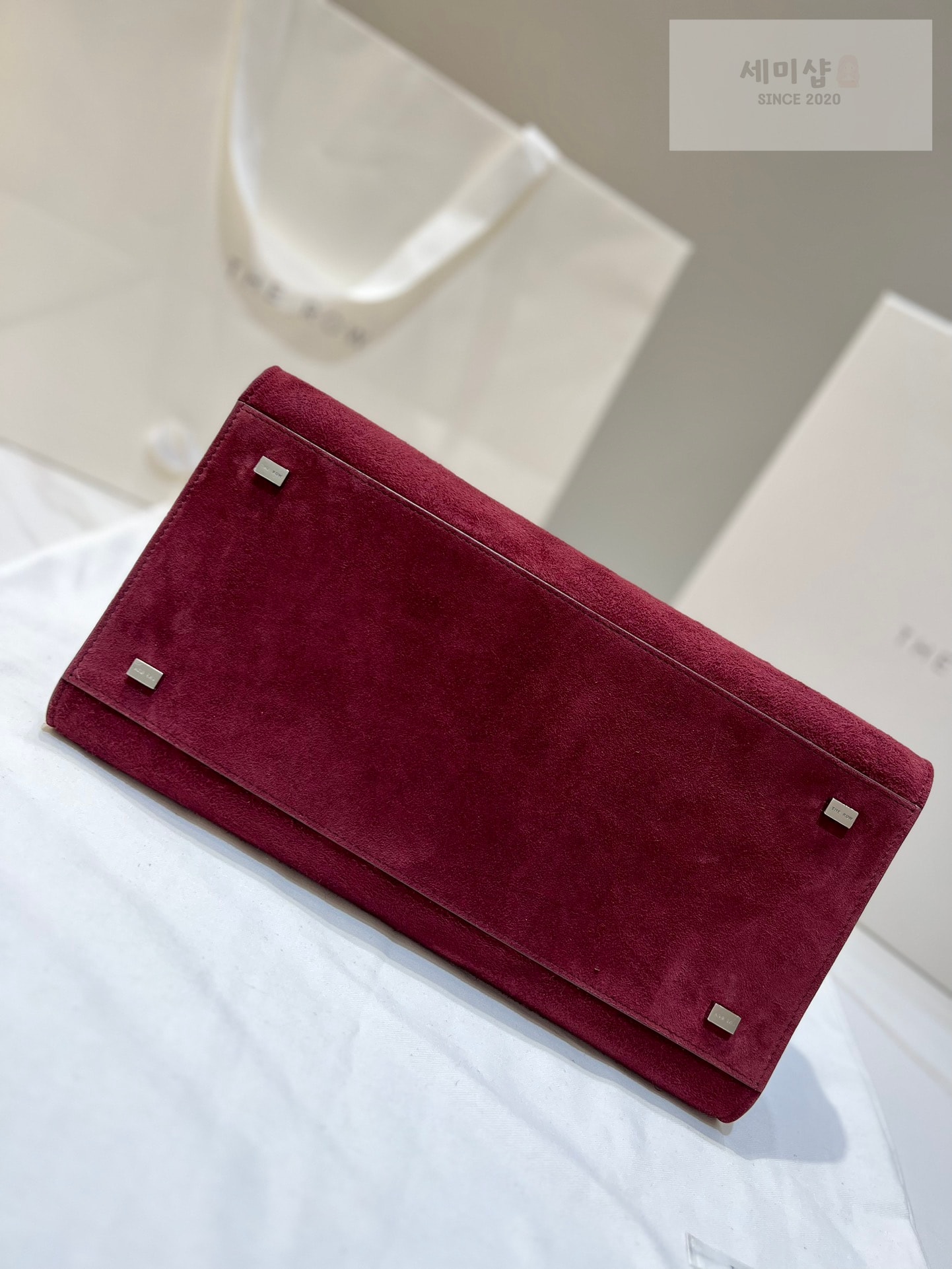 더로우 더로우 마고 12 루비 스웨이드 Bag 4번 이미지