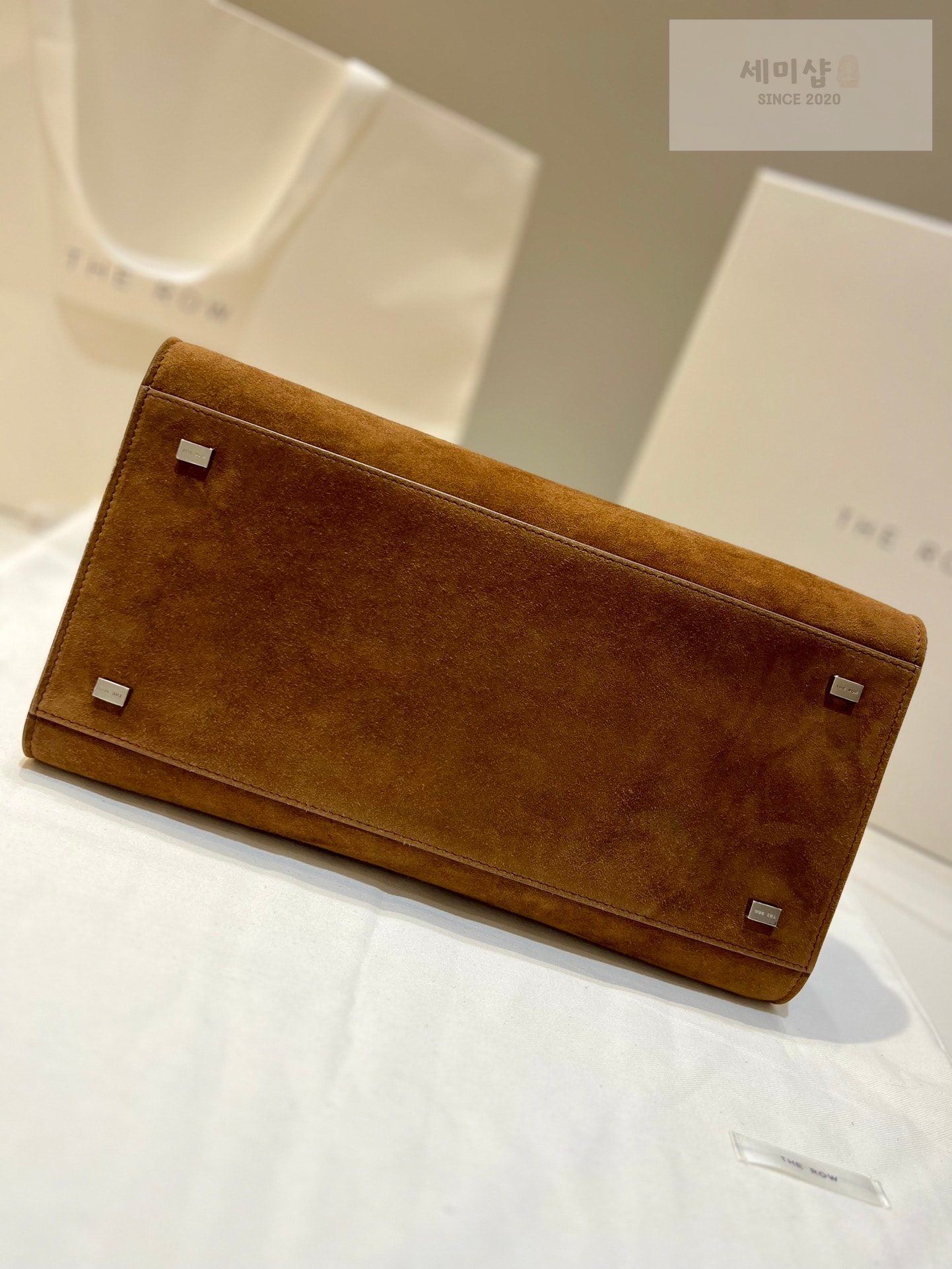 더로우 더로우 마고 12 꼬냑 스웨이드 Bag 4번 이미지