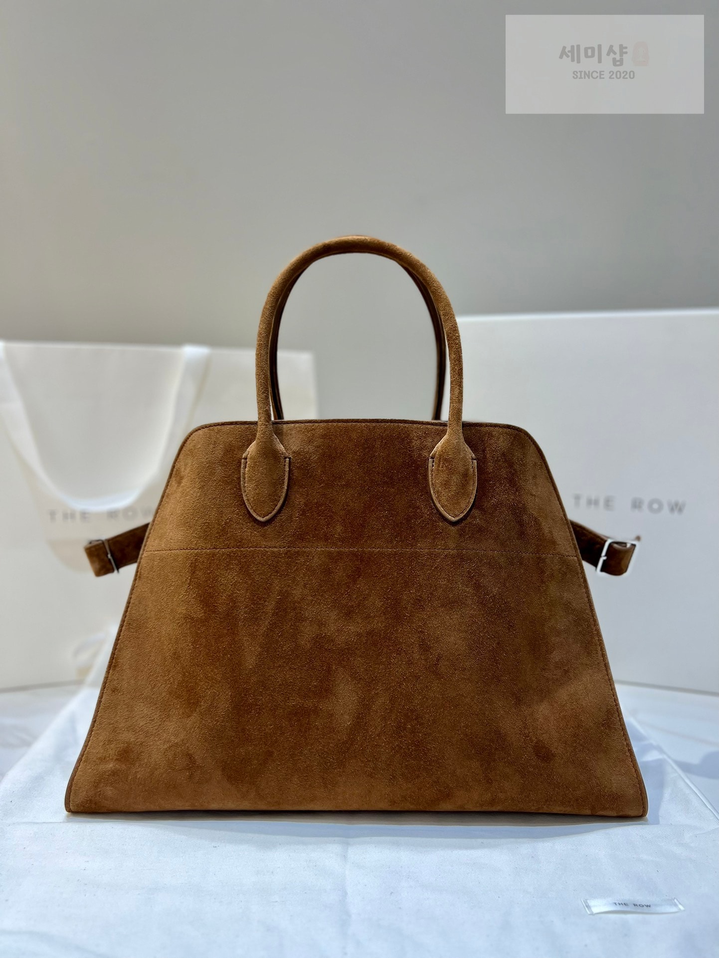 더로우 더로우 마고 15 꼬냑 스웨이드 Bag 1번 이미지