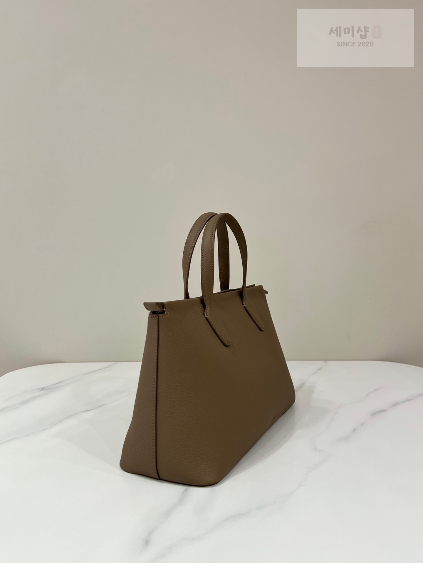 더로우 더로우 마르셀 토트백 우드 Bag 3번 이미지