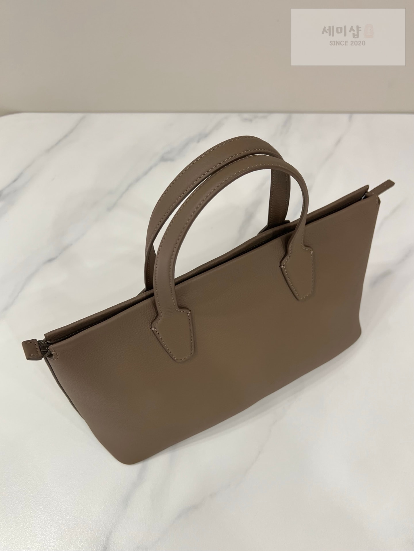더로우 더로우 마르셀 토트백 우드 Bag 5번 이미지