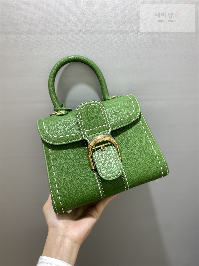 델보 델보 브리앙 미니 로데오 핸드백 카프레더 베르 올리브 Bag 3번 이미지