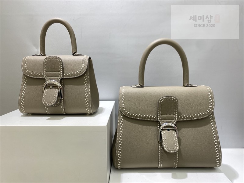 델보 델보 브리앙 미니 로데오 핸드백 카프레더 베르 올리브 Bag 12번 이미지