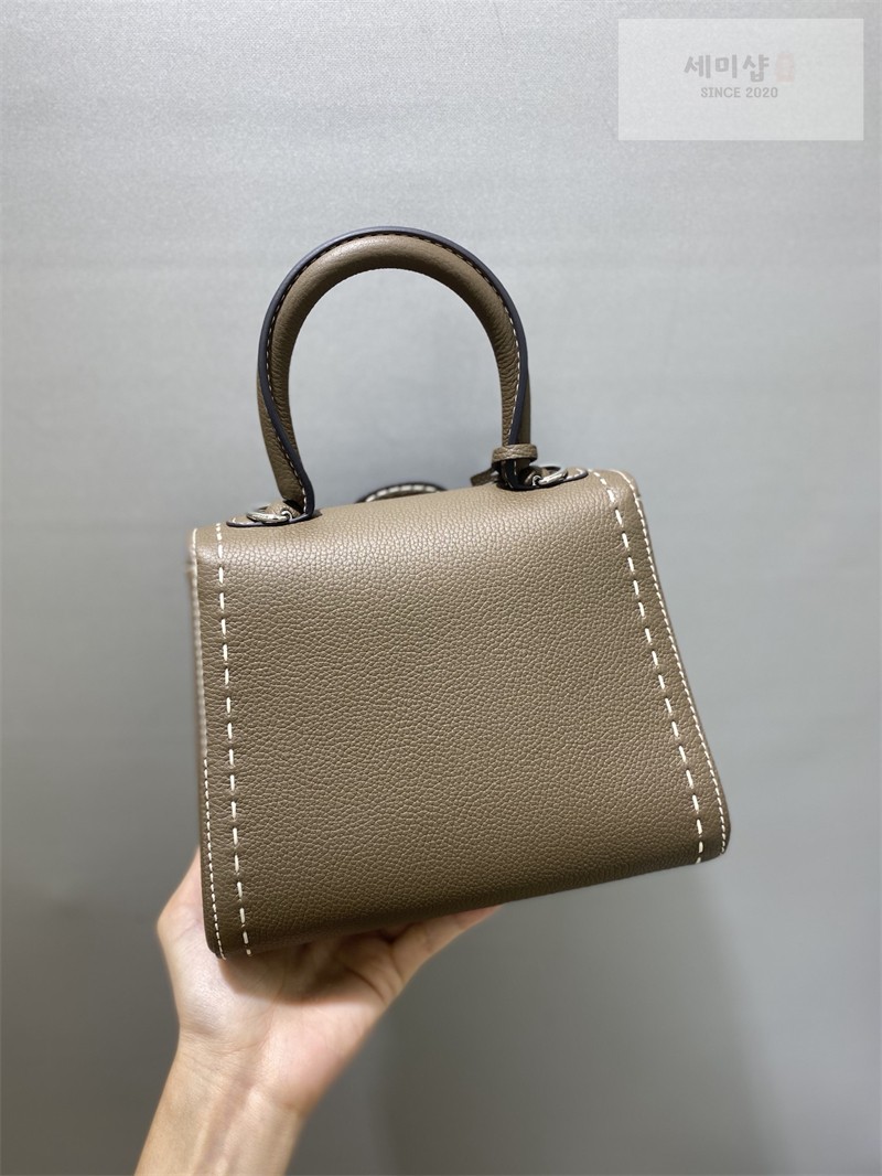 델보 델보 브리앙 미니 로데오 핸드백 카프레더 베지탈 Bag 4번 이미지