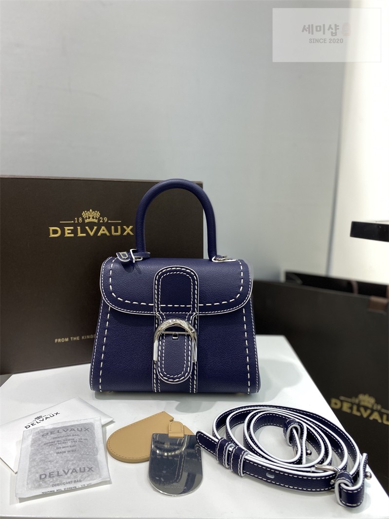 델보 델보 브리앙 미니 로데오 핸드백 카프레더 네이비 Bag 2번 이미지