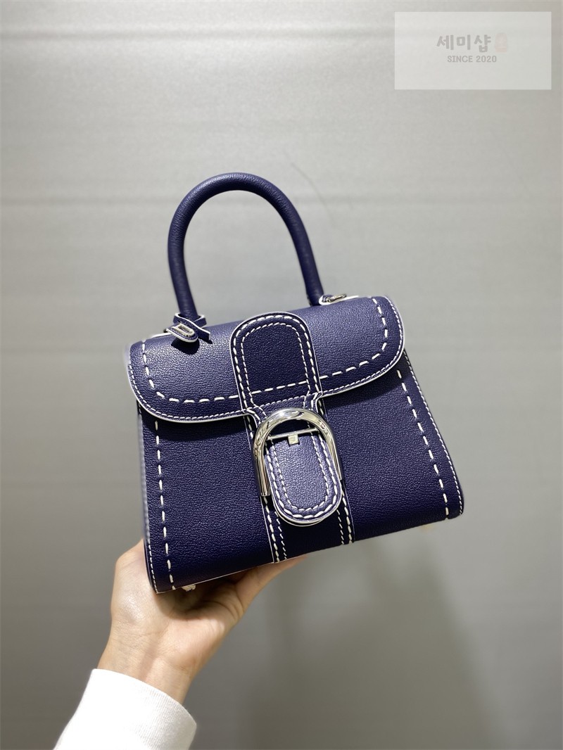 델보 델보 브리앙 미니 로데오 핸드백 카프레더 네이비 Bag 3번 이미지