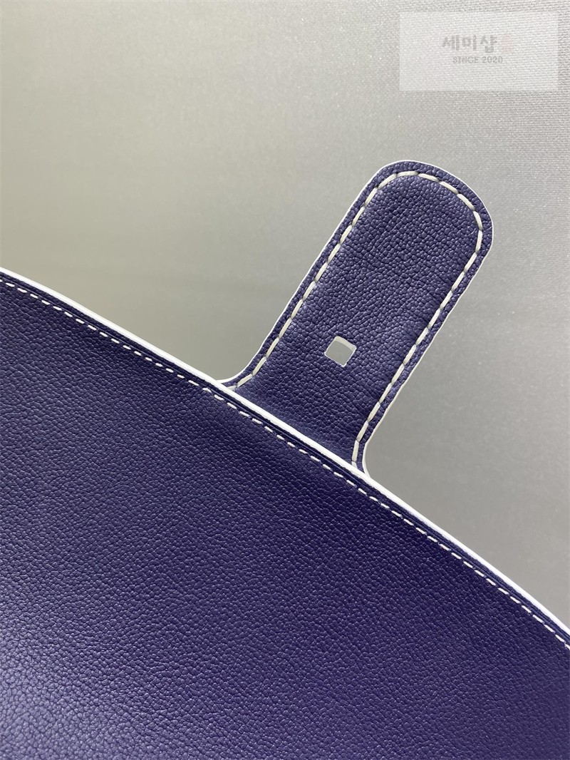델보 델보 브리앙 MM 로데오 핸드백 카프레더 네이비 Bag 9번 이미지