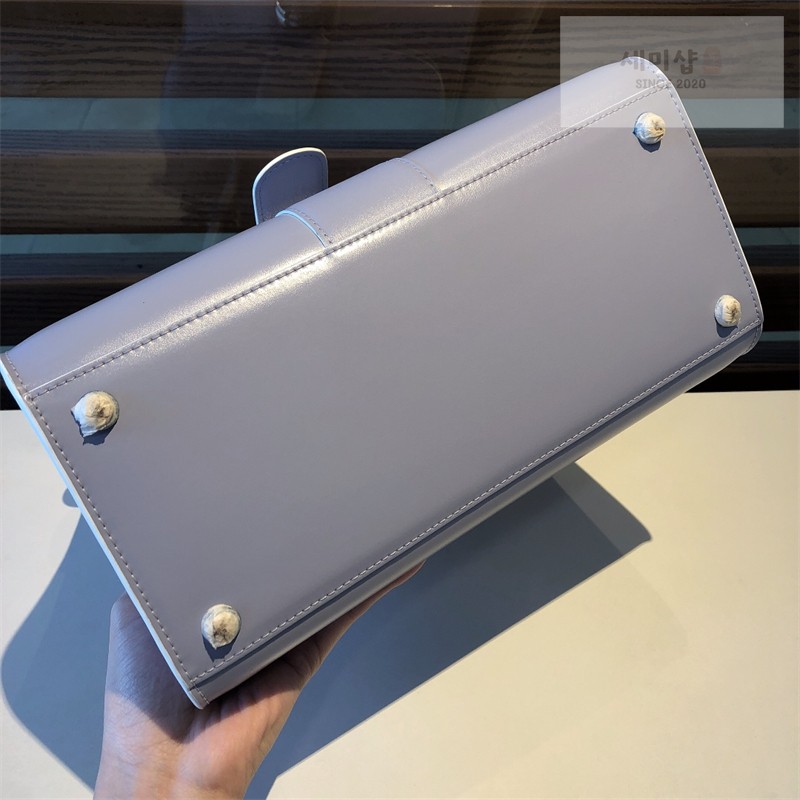 델보 델보 브리앙 MM 박스 카프 라벤더 Bag 10번 이미지