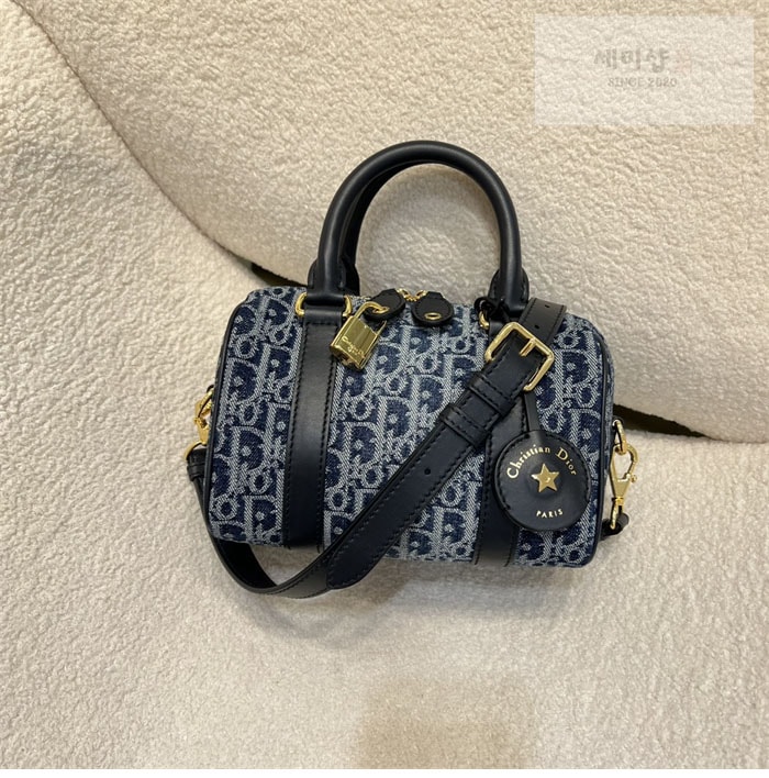 D I O R 디올 그루브 20 백 블루 데님 오블리크 Bag 11번 이미지