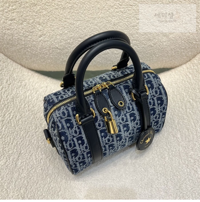 D I O R 디올 그루브 20 백 블루 데님 오블리크 Bag 10번 이미지