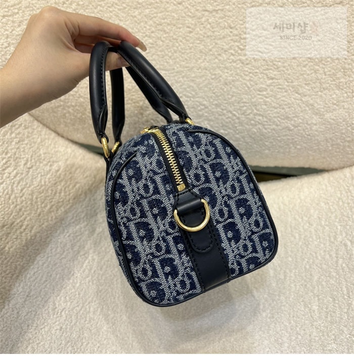 D I O R 디올 그루브 20 백 블루 데님 오블리크 Bag 1번 이미지