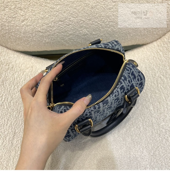 D I O R 디올 그루브 20 백 블루 데님 오블리크 Bag 3번 이미지