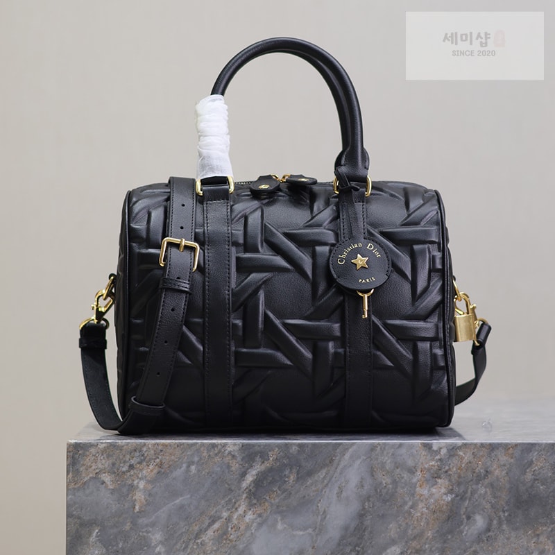 D I O R 디올 그루브 25 백 블랙 그래픽 까나쥬 Bag 3번 이미지