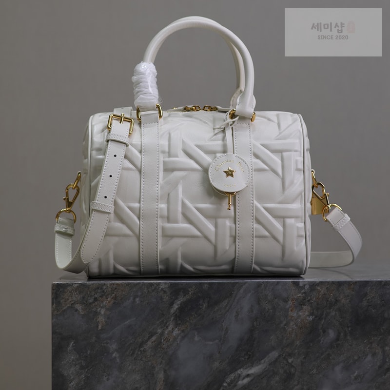 D I O R 디올 그루브 25 백 화이트 그래픽 까나쥬 Bag 4번 이미지