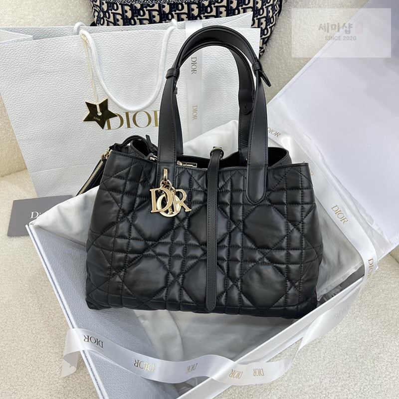 D I O R 디올 뚜주흐 미디엄 백 블랙 매크로까나쥬 Bag 5번 이미지