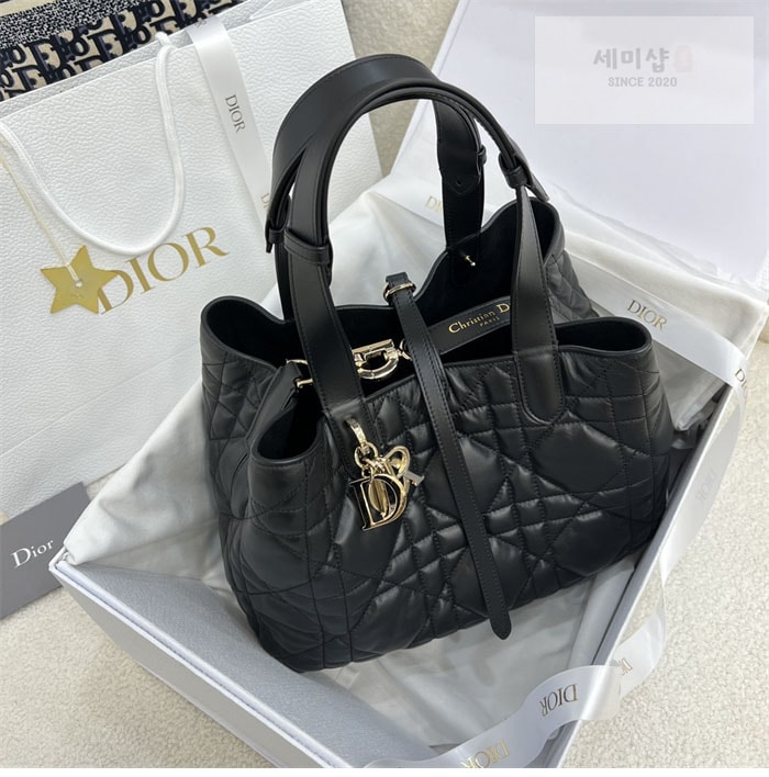 D I O R 디올 뚜주흐 미디엄 백 블랙 매크로까나쥬 Bag 7번 이미지