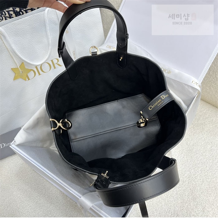 D I O R 디올 뚜주흐 미디엄 백 블랙 매크로까나쥬 Bag 6번 이미지