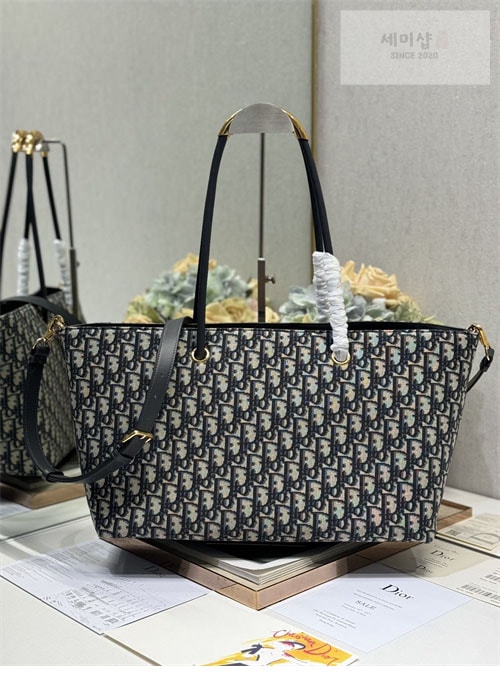 D I O R 디올 뚜주흐 백 라지 블랙 오블리크 Bag 11번 이미지