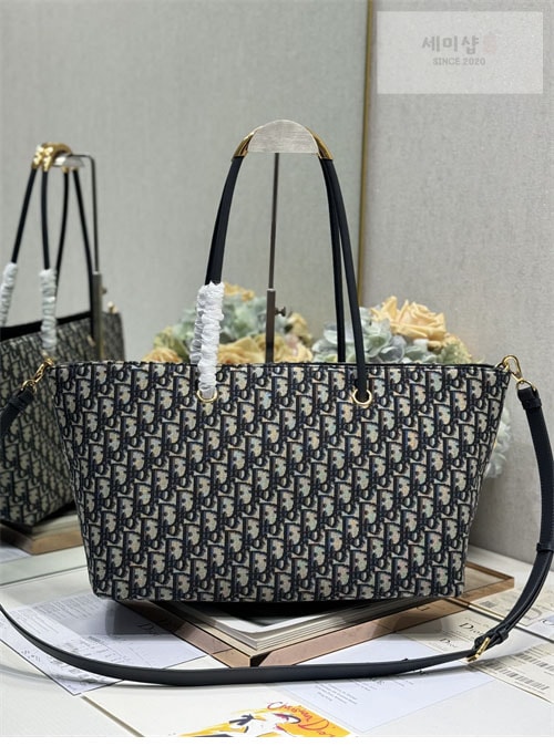 D I O R 디올 뚜주흐 백 라지 블랙 오블리크 Bag 1번 이미지