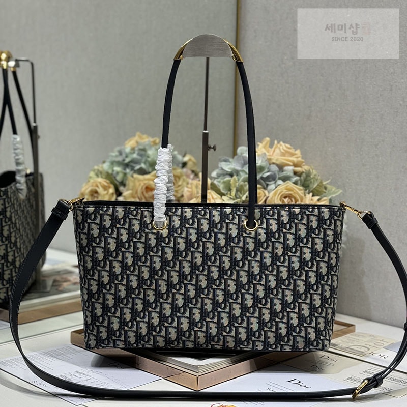 D I O R 디올 뚜주흐 백 스몰 블랙 오블리크 Bag 3번 이미지